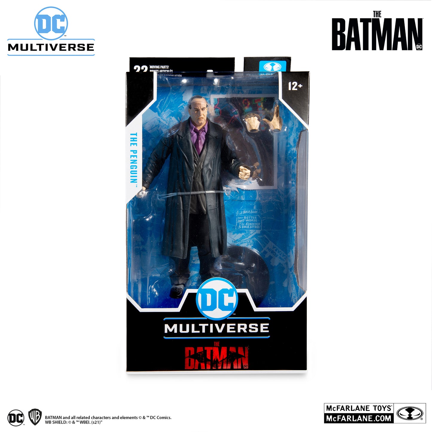 The Batman (2022) - The Penguin DC Multiverse 7” Scale Action Figure
