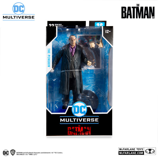 The Batman (2022) - The Penguin DC Multiverse 7” Scale Action Figure