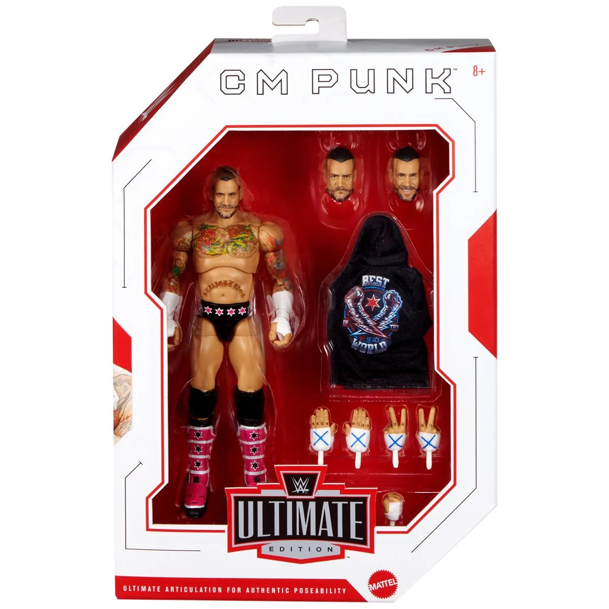 WWE Ultimate Edition Wave 27 CM Punk Action Figure